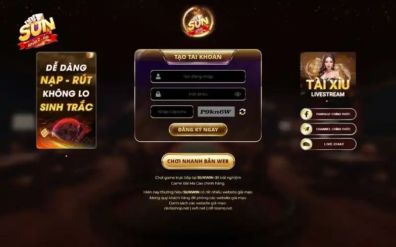 Đăng Nhập Sunwin - Khám phá thế giới game hấp dẫn chờ bạn